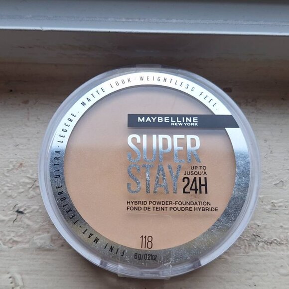 🧡 Maybelline SuperStay 24H Powder Foundation – Shade 118 🧡 - Picture 2 of 2